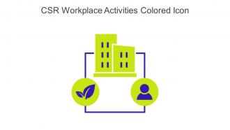 CSR Workplace Activities Colored Icon In Powerpoint Pptx Png And Editable Eps Format