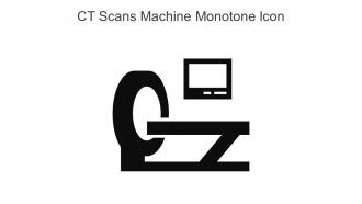 CT Scans Machine Monotone Icon In Powerpoint Pptx Png And Editable Eps Format