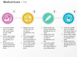 Cu flask testing of medicines blood sugar test glucose ppt icons graphics