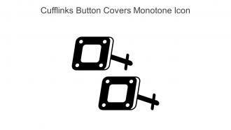 Cufflinks Button Covers Monotone Icon In Powerpoint Pptx Png And Editable Eps Format