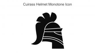 Cuirass Helmet Monotone Icon In Powerpoint Pptx Png And Editable Eps Format