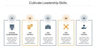 Cultivate Leadership Skills Ppt Powerpoint Presentation Inspiration Topics Cpb