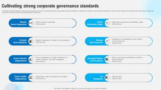 Cultivating Strong Corporate Governance Standards Strategies To Comply Strategy SS V