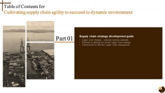 Cultivating Supply Chain Agility to Succeed in Dynamic Environment Strategy CD V Appealing Multipurpose