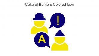 Cultural Barriers Colored Icon In Powerpoint Pptx Png And Editable Eps Format