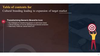 Cultural Branding Leading To Expansion Of Target Market Branding CD
