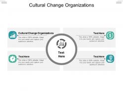 Cultural change organizations ppt powerpoint presentation infographic cpb
