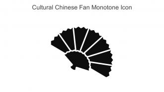 Cultural Chinese Fan Monotone Icon In Powerpoint Pptx Png And Editable Eps Format