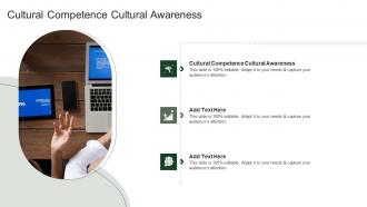 Cultural Competence Cultural Awareness In Powerpoint And Google Slides Cpb