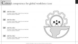 Cultural Competence For Global Workforce Icon
