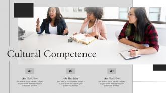Cultural Competence Ppt Powerpoint Presentation Gallery Objects