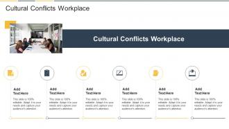 Cultural Conflicts Workplace In Powerpoint And Google Slides Cpb