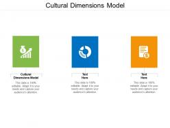 Cultural dimensions model ppt powerpoint presentation slides themes cpb