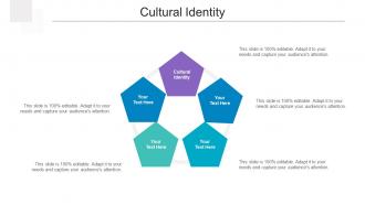 Cultural Identity Ppt Powerpoint Presentation Slides Information Cpb