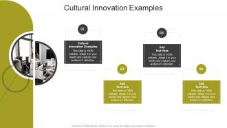 Cultural Innovation Examples In Powerpoint And Google Slides Cpb