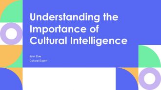 Cultural Intelligence PPT PowerPoint AT