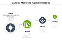 Cultural marketing communications ppt powerpoint presentation portfolio cpb