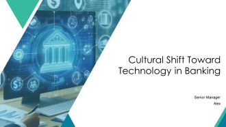 Cultural Shift Toward Technology In Banking PPT Sample AT