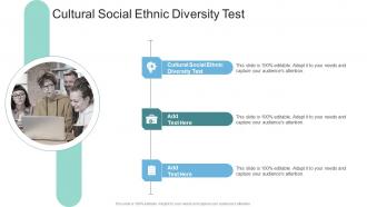 Cultural Social Ethnic Diversity Test In Powerpoint And Google Slides Cpb