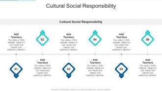 Cultural Social Responsibility In Powerpoint And Google Slides Cpb