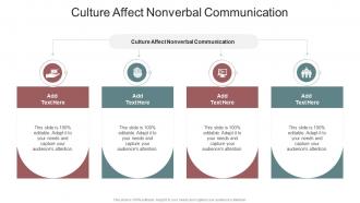 Culture Affect Nonverbal Communication In Powerpoint And Google Slides Cpb