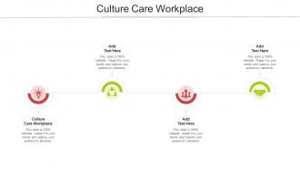 Culture Care Workplace In Powerpoint And Google Slides Cpb