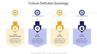 Culture Definition Sociology In Powerpoint And Google Slides Cpb