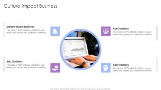 Culture Impact Business In Powerpoint And Google Slides Cpb