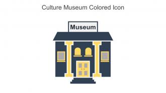 Culture Museum Colored Icon In Powerpoint Pptx Png And Editable Eps Format