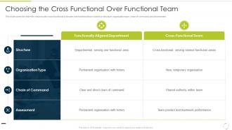 Culture Of Continuous Improvement Choosing The Cross Functional Over Functional Team