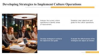 Culture Operations powerpoint presentation and google slides ICP Graphical Compatible