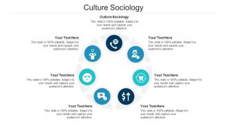 Culture sociology ppt powerpoint presentation inspiration example cpb