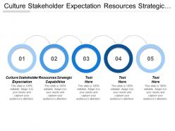 Culture stakeholder expectation resources strategic capabilities globalization revolution