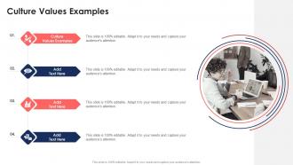 Culture Values Examples In Powerpoint And Google Slides Cpb