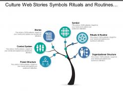 Culture web stories symbols rituals and routines power structure