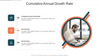 Cumulative Annual Growth Rate In Powerpoint And Google Slides Cpb