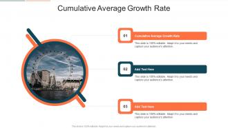 Cumulative Average Growth Rate In Powerpoint And Google Slides Cpb
