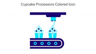 Cupcake Processors Colored Icon In Powerpoint Pptx Png And Editable Eps Format