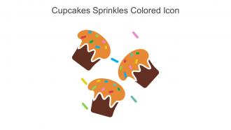 Cupcakes Sprinkles Colored Icon In Powerpoint Pptx Png And Editable Eps Format