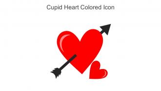 Cupid Heart Colored Icon In Powerpoint Pptx Png And Editable Eps Format