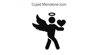Cupid Monotone Icon In Powerpoint Pptx Png And Editable Eps Format