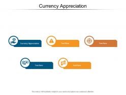 Currency appreciation ppt powerpoint presentation slides background images cpb
