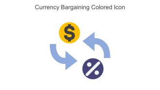 Currency Bargaining Colored Icon In Powerpoint Pptx Png And Editable Eps Format