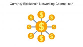 Currency Blockchain Networking Colored Icon In Powerpoint Pptx Png And Editable Eps Format