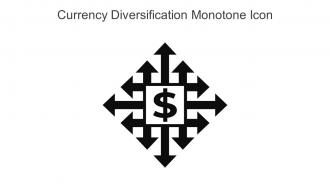 Currency Diversification Monotone Icon In Powerpoint Pptx Png And Editable Eps Format