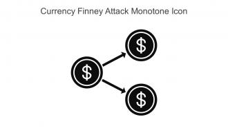 Currency Finney Attack Monotone Icon In Powerpoint Pptx Png And Editable Eps Format