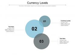 Currency levels ppt powerpoint presentation infographic template guide cpb