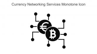 Currency Networking Services Monotone Icon In Powerpoint Pptx Png And Editable Eps Format