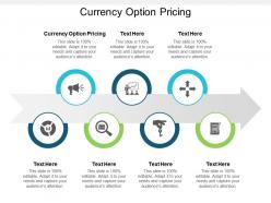 Currency option pricing ppt powerpoint presentation infographics templates cpb