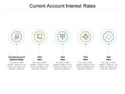 Current account interest rates ppt powerpoint presentation gallery templates cpb